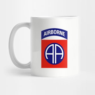 82d Airborne Patch Insignia - Full Chest Mug